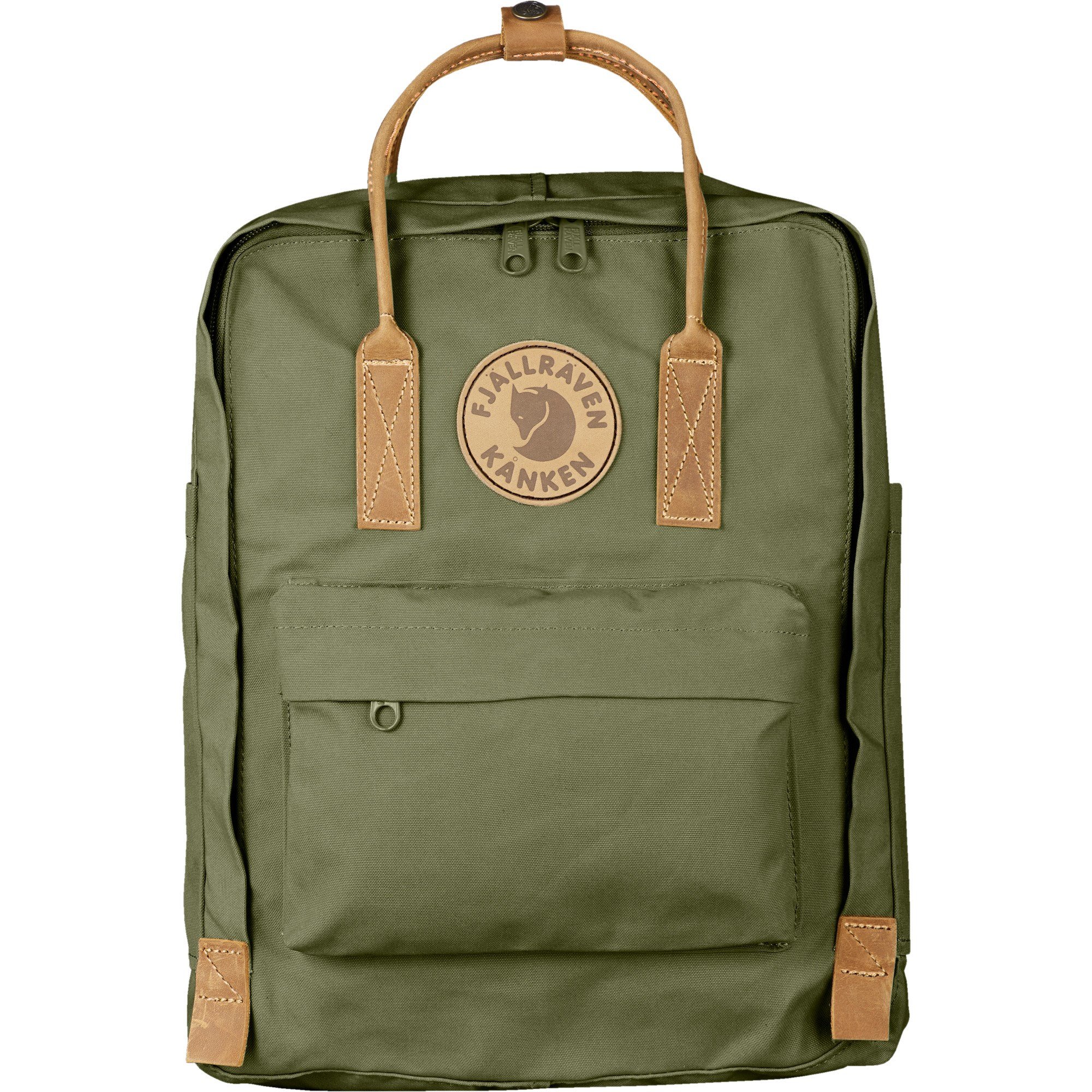 FJALLRAVEN KANKEN NO.2 Double Wax Heavy Duty Leather Backpack 16L 8 colors